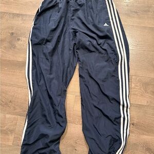 Vintage Adidas Pants Windbreaker Track Climaproof Striped 00’s Baggy Men’s XL